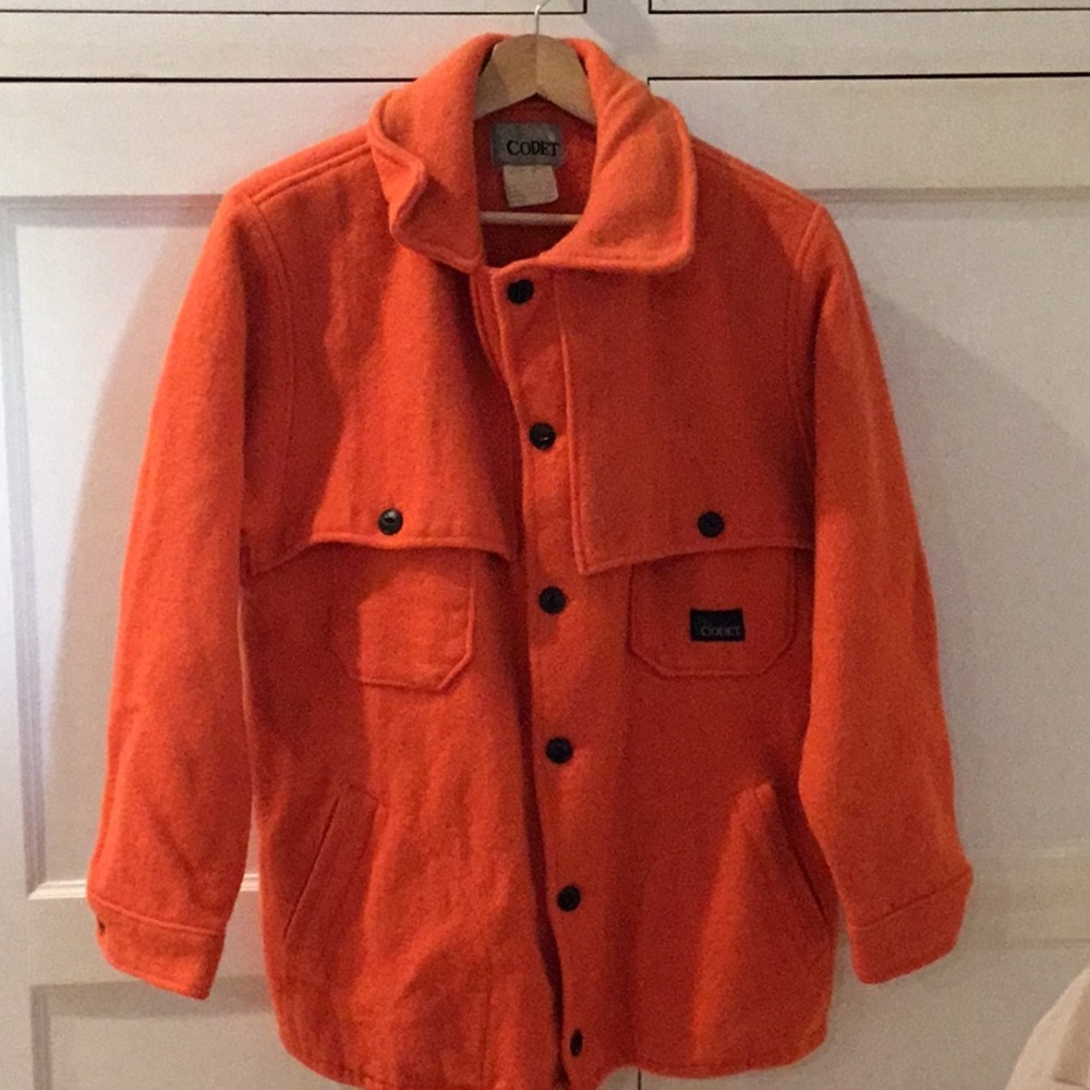Boiled wool Codet hunting jacket. Size xl. Made in Canada